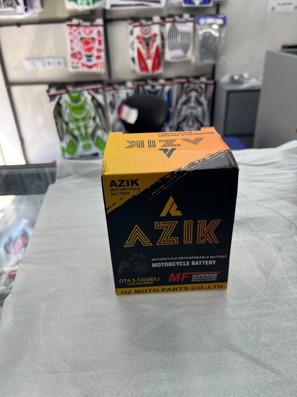 باطری موتورسیکلت AZIK - تصویر 2